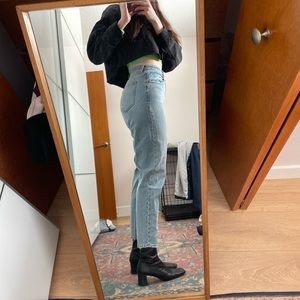 Curve Love High Rise 80s Mom Jean